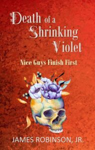 Book cover for Death of a Shrinking Violet.